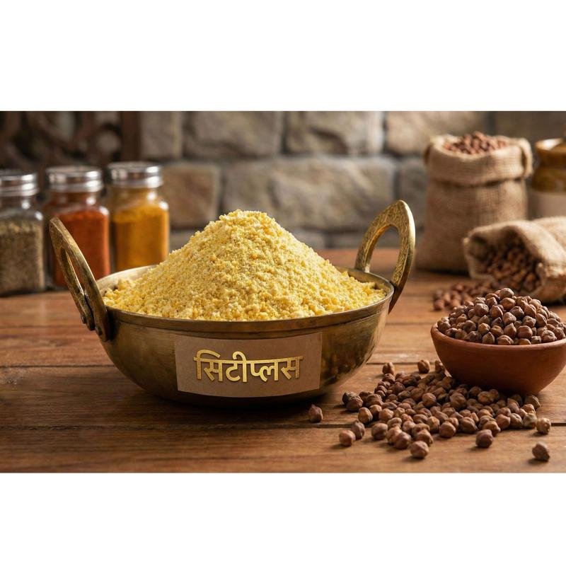 City Plus Premium Chana Atta (Besan) – 100% Pure Gram Flour | High Protein