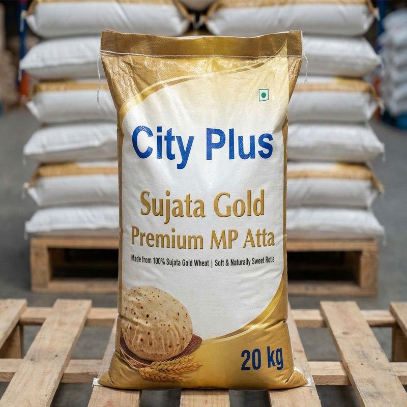 Sujata Gold Premium MP Atta – Made from 100% Sujata Gold Wheat | Soft & Naturally Sweet Rotis